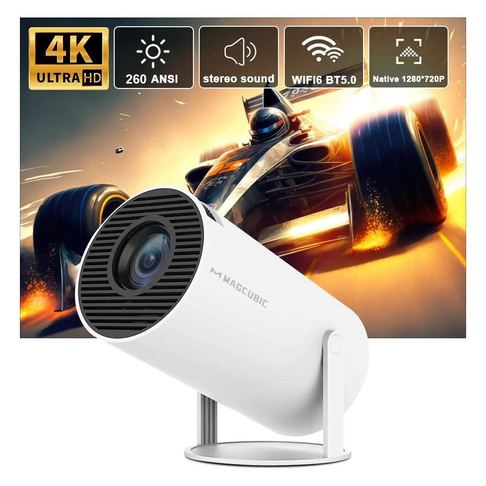 Projetor Magcubic HY300 Pro 4K - Android 11 Dual Wifi6